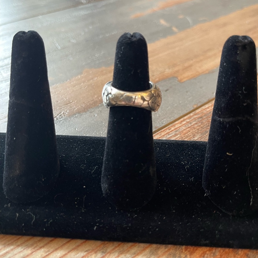 Brighton Dome Heart Ring 5.5 - Picture 4 of 8